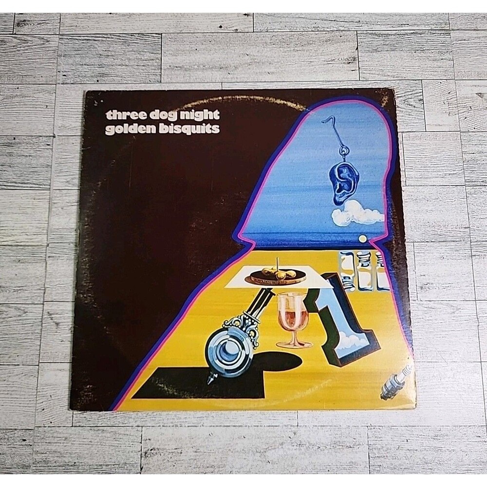 Vintage Three Dog Night "Golden Biscuits" Album Vinyl Record 1972 LP ABC Records